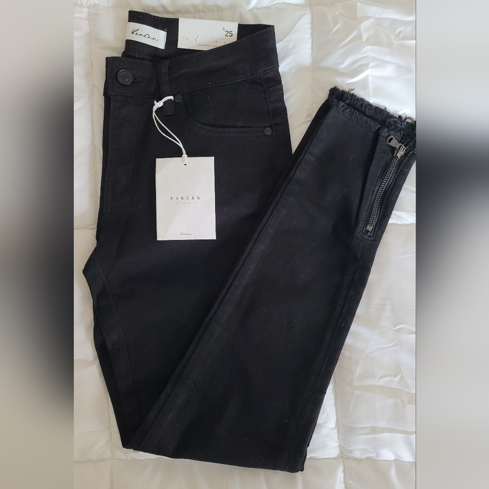 NWT Black Kancan Jeans